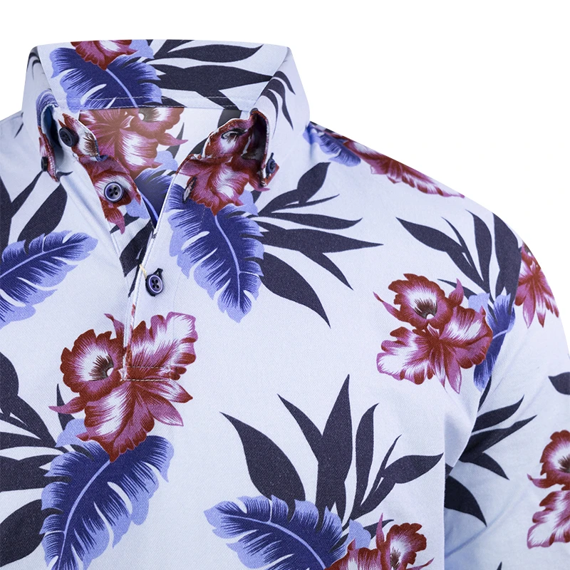 Eden Valley Polo | Blue Flowers | www.pietkoopmans.nl