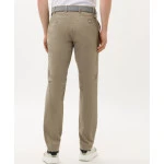 Eurex Chino Broek | Khaki Print | www.pietkoopmans.nl