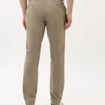 Eurex Chino Broek | Khaki Print | www.pietkoopmans.nl
