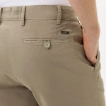 Eurex Chino Broek | Khaki Print | www.pietkoopmans.nl