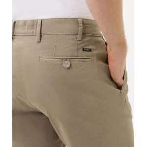 Eurex Chino Broek | Khaki Print