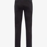Eurex by Brax Chino Broek | Antraciet Satijn | www.pietkoopmans.nl