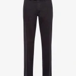 Eurex by Brax Chino Broek | Antraciet Satijn | www.pietkoopmans.nl