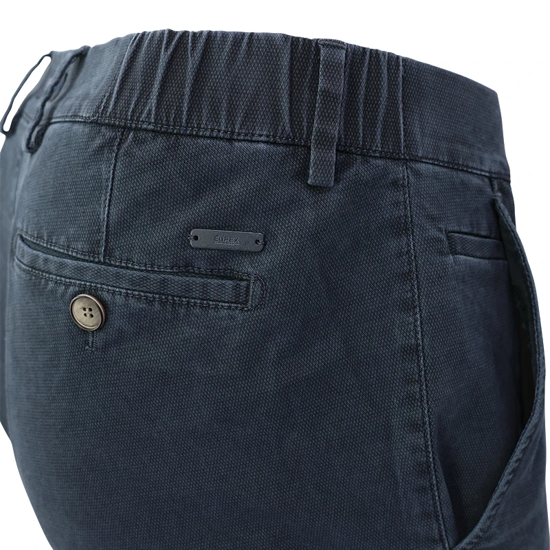 Eurex by Brax Chino Broek | Marine Print | www.pietkoopmans.nl