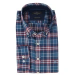 Fynch Hatton Houthakkers Shirt | Rood Geruit | www.pietkoopmans.nl