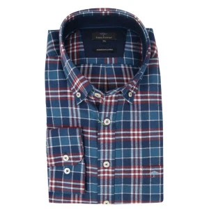 Fynch Hatton Houthakkers Shirt | Rood Geruit