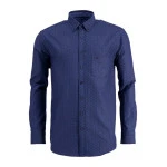Fynch Hatton Overhemd Soft Flanel | Blue Leaves | www.pietkoopmans.nl