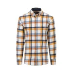 Fynch Hatton Overhemd Premium Flanel | Honing Geruit | www.pietkoopmans.nl