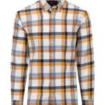 Fynch Hatton Overhemd Premium Flanel | Honing Geruit | www.pietkoopmans.nl