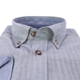 Fynch Hatton Shirt Premium Flanel | Groen