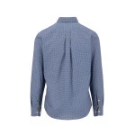Fynch Hatton Overhemd | Blauw met Subtiele Print | www.pietkoopmans.nl
