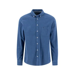 Fynch-Hatton Corduroy Overhemd | Donkerblauw