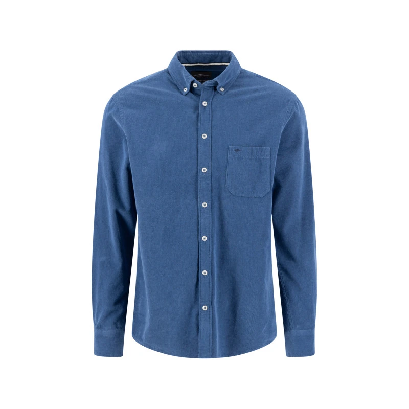Fynch Hatton Overhemd | Donkerblauw | www.pietkoopmans.nl