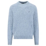 Fynch-Hatton Wollen Pullover | Lichtblauw Gemêleerd | www.pietkoopmans.nl