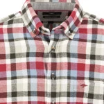 Fynch Hatton Overhemd | Rood Geruit | www.pietkoopmans.nl