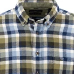 Fynch Hatton Overhemd | Groen Blauw Geruit | www.pietkoopmans.nl