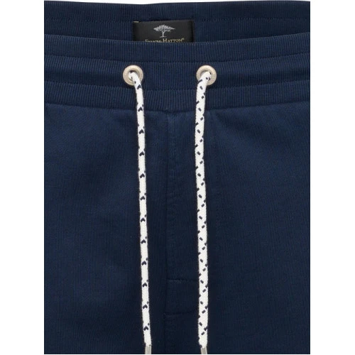 Fynch-Hatton Sweat Korte Broek | Marine | www.pietkoopmans.nl