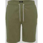 Fynch-Hatton Sweat Korte Broek | Olive | www.pietkoopmans.nl