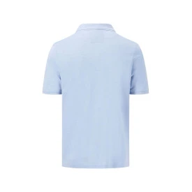 Fynch Hatton Polo | Lichtblauw Gemeleerd