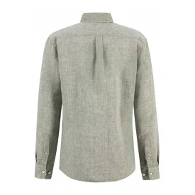Fynch-Hatton Linnen Blouse | Gemeleerd Olijf