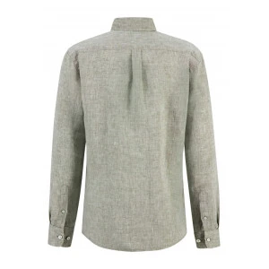 Fynch-Hatton Linnen Blouse | Gemeleerd Olijf