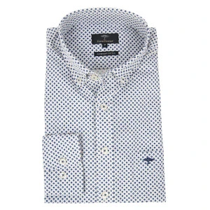 Fynch Hatton Overhemd | Marine Print