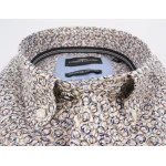 Fynch Hatton Overhemd | Camel Marine Print | www.pietkoopmans.nl