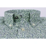 Fynch Hatton Overhemd | Groen Marine Print | www.pietkoopmans.nl