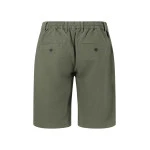 Fynch-Hatton Korte Linnen Katoenen Broek | Olijf  | www.pietkoopmans.nl