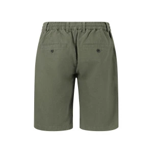 Fynch-Hatton Korte Linnen Katoenen Broek | Olijf