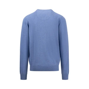 Fynch-Hatton 3 Ply Trui | Lichtblauw