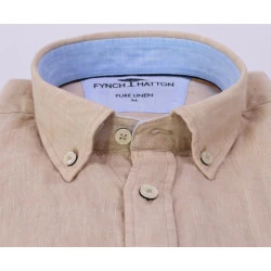 Fynch-Hatton Shirt | Linnen Beige