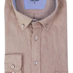 Fynch-Hatton Shirt | Linnen Beige | www.pietkoopmans.nl