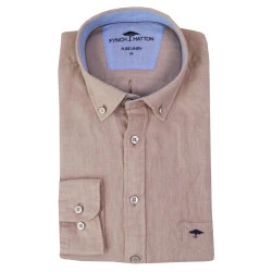Fynch-Hatton Shirt | Linnen Beige