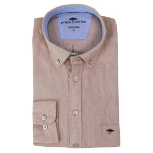 Fynch-Hatton Shirt | Linnen Beige