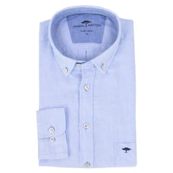 Fynch-Hatton Shirt | Linnen Lichtblauw