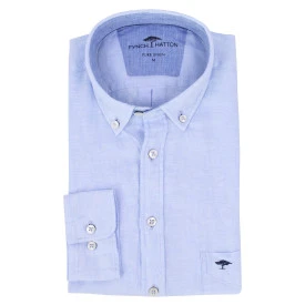 Fynch-Hatton Shirt | Linnen Lichtblauw