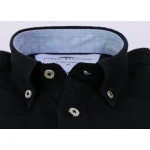 Fynch-Hatton Shirt | Linnen Zwart | www.pietkoopmans.nl