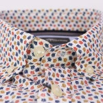 Fynch Hatton Overhemd | Rood Navy Print | www.pietkoopmans.nl