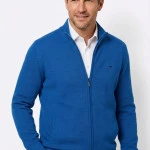 Fynch Hatton Zomer Vest | Blauw | www.pietkoopmans.nl
