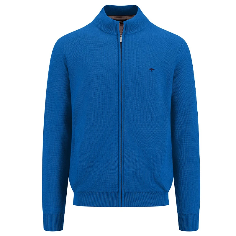 Fynch Hatton Zomer Vest | Blauw | www.pietkoopmans.nl