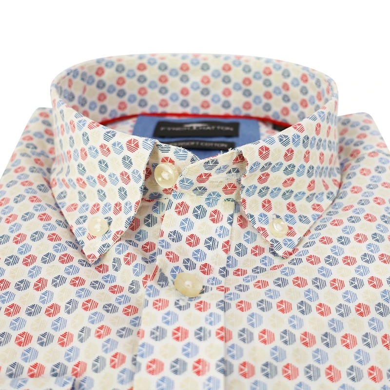 Fynch Hatton Overhemd | Poppy Red | www.pietkoopmans.nl