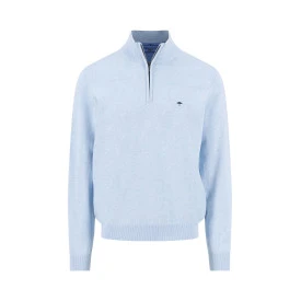 Fynch-Hatton 3 Ply Half Zip Trui | New Breeze