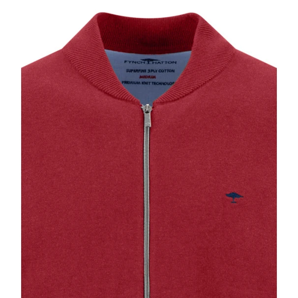 Fynch Hatton Vest | Rood | www.pietkoopmans.nl