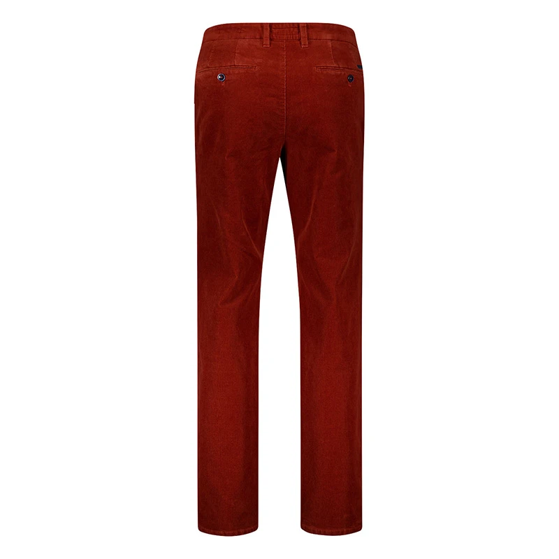 Gardeur Ribbroek Katoen Bono | Burned Orange | www.pietkoopmans.nl