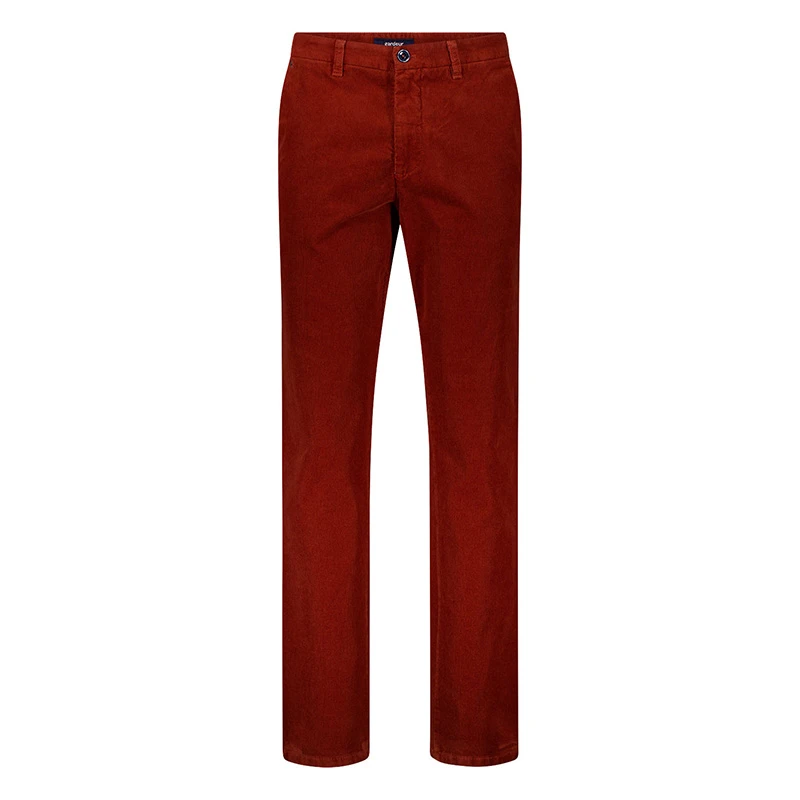 Gardeur Ribbroek Katoen Bono | Burned Orange | www.pietkoopmans.nl