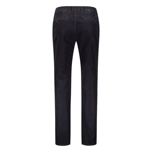 Gardeur Ribbroek Katoen Bono | Grijs | www.pietkoopmans.nl