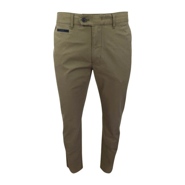 Gardeur Zomer Chino Benny | Khaki | www.pietkoopmans.nl
