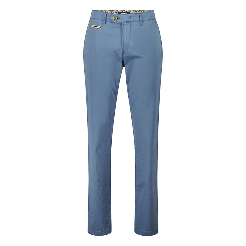 Gardeur Zomer Chino Benny | Indigo | www.pietkoopmans.nl