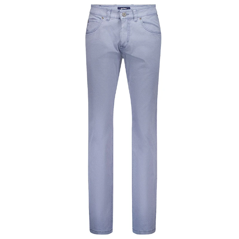 Gardeur Zomer Broek Bill | Lichtblauw | www.pietkoopmans.nl
